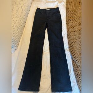 Madewell Black Flared Jeans